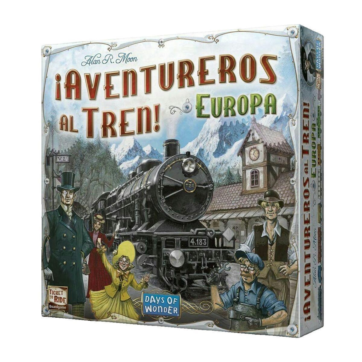 Figuine Jeu de société Figuine Aventuriers sur le Train ! Europe multicolore