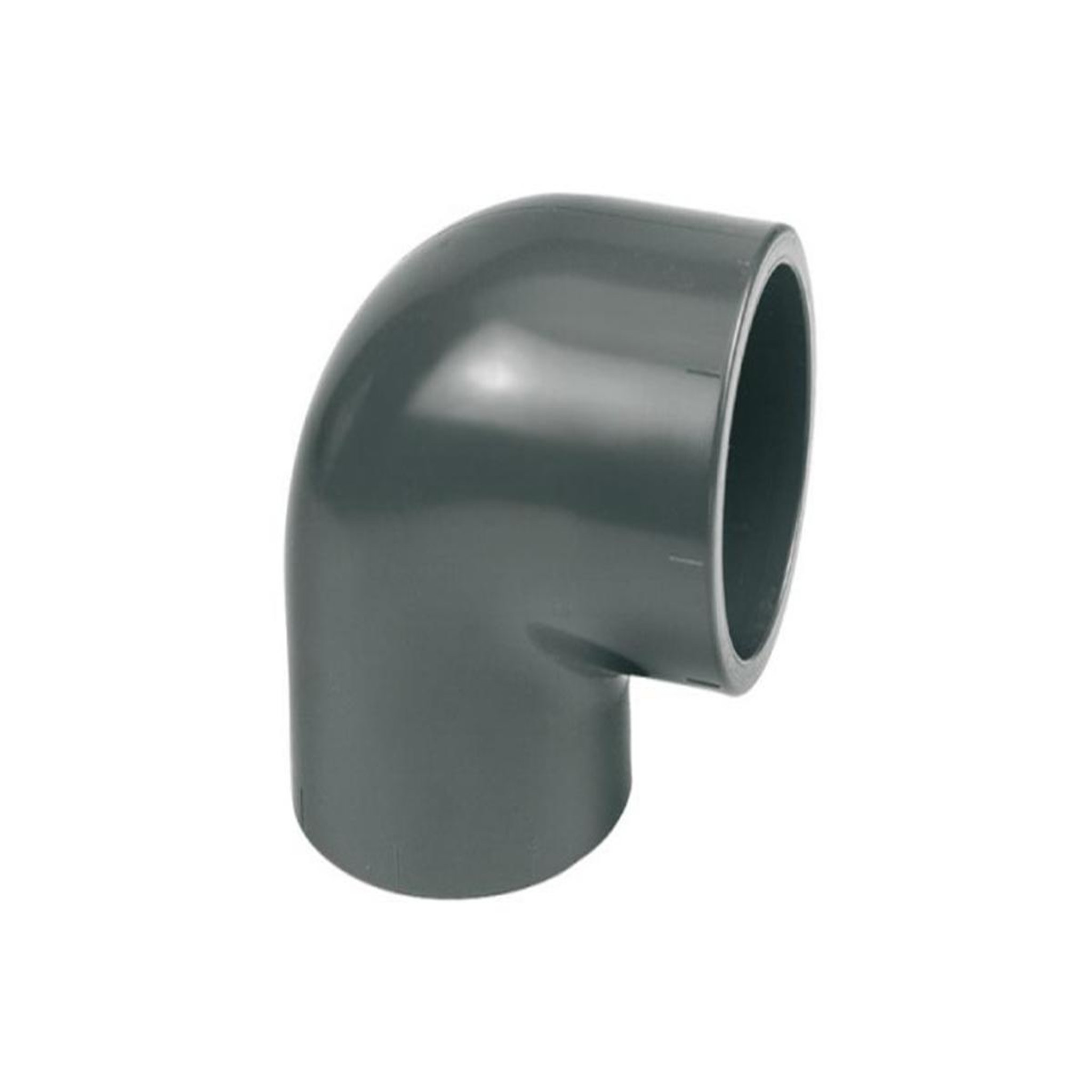 Voir la diapositive 2 : JARDIDECO Coude pvc pression 90° femelle ø 63 mm - fitt
