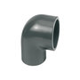 Voir la diapositive 2 : JARDIDECO Coude PVC pression 90° femelle Ø 63 mm - Fitt