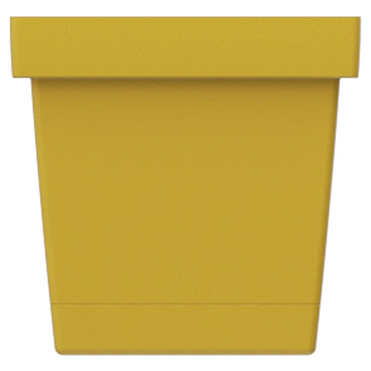 GARDENSTAR Balconnière + plateau L50 cm moutarde