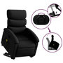 Voir la diapositive 5 : VIDAXL Fauteuil inclinable de massage Noir Similicuir