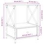 Voir la diapositive 6 : VIDAXL Tables de chevet 2 pcs chene sonoma 50x41x65 cm bois ingenierie