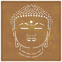Voir la diapositive 5 : VIDAXL Decoration murale jardin 55x55 cm motif de tete de bouddha