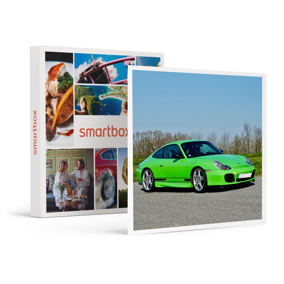Smartbox Pilotage d'une Porsche Carrera : 6 tours sur le circuit de Lohéac - Coffret Cadeau Sport & Aventure