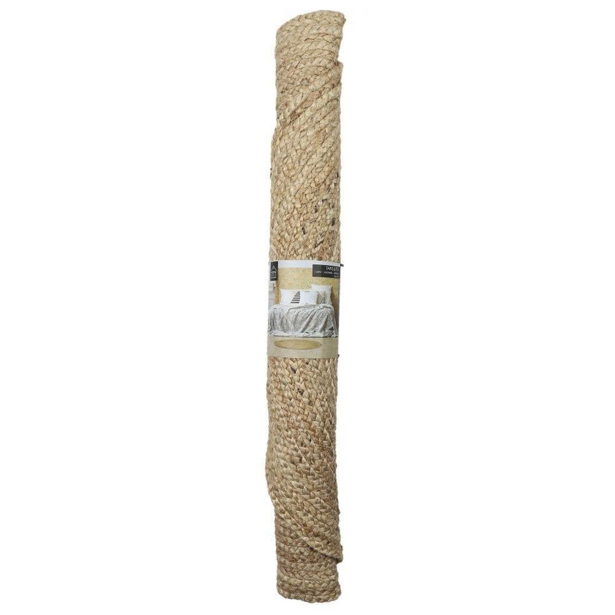 The Home Deco Factory Tapis rond en jute 80 cm