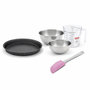 Voir la diapositive 1 : ZENKER Set de 5 ustensiles de pâtisserie moule à gâteaux bol spatule et verre doseur Spécial crountries Spécial crountries Zenker  Spécial crountries