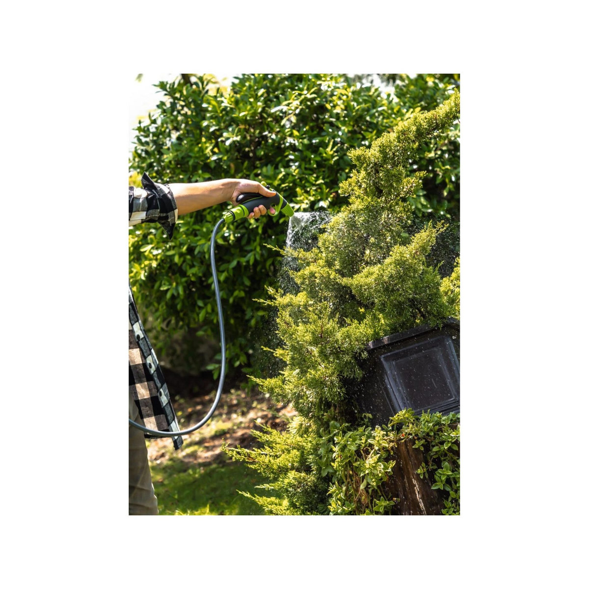 SUAN Pistolet d'arrosage et de nettoyage - Suan - Jets ajustables - Dimensions : 19,5 x 12,4 x 3,8 cm