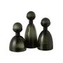 Voir la diapositive 3 : Paris Prix Vase Bouteille Bouchon en Verre  Yoko  34cm Vert Foncé