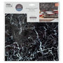 Voir la diapositive 2 : Stick'n Look Lot de 2 Stickers Effet Marbre  Plaque  30x30cm Noir
