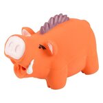 Paris Prix Jouet Sonore en Latex  Sanglier  16cm Orange