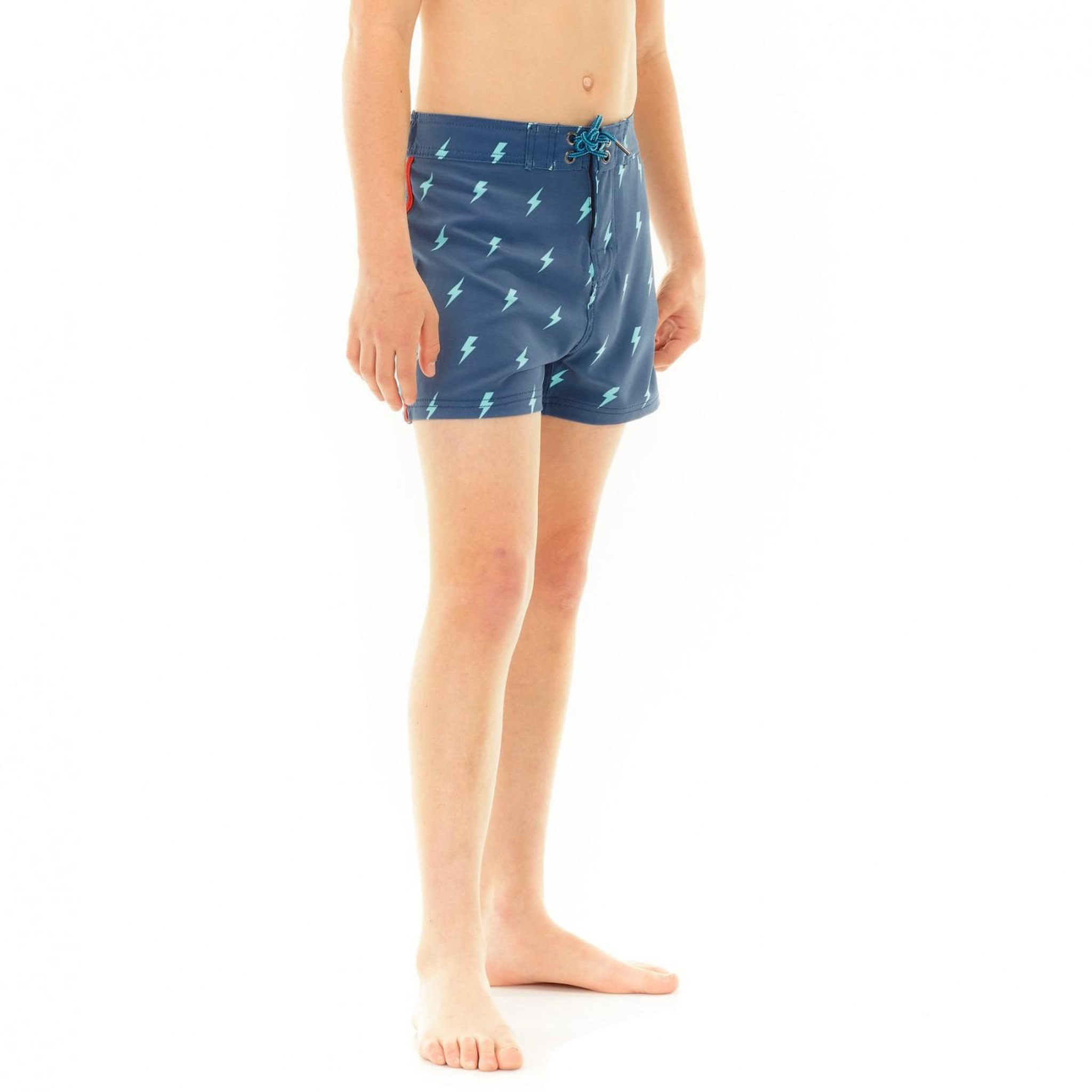 Voir la diapositive 3 : FREEGUN Boardshort soft touch garçon ceinture plate Flash