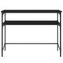 Voir la diapositive 4 : VIDAXL Table console noir 100x35,5x75 cm bois d'ingenierie