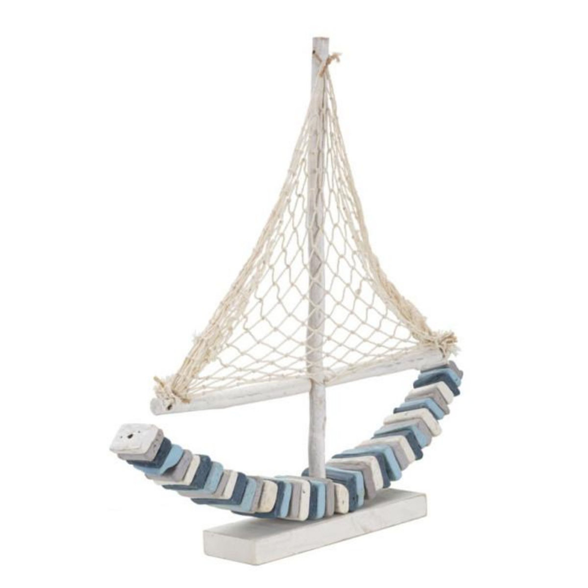 Paris Prix Bateau Voilier Déco en Bois  Tanoak  45cm Multicolore