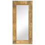 Voir la diapositive 1 : VIDAXL Miroir Bois massif de manguier 50 x 110 cm