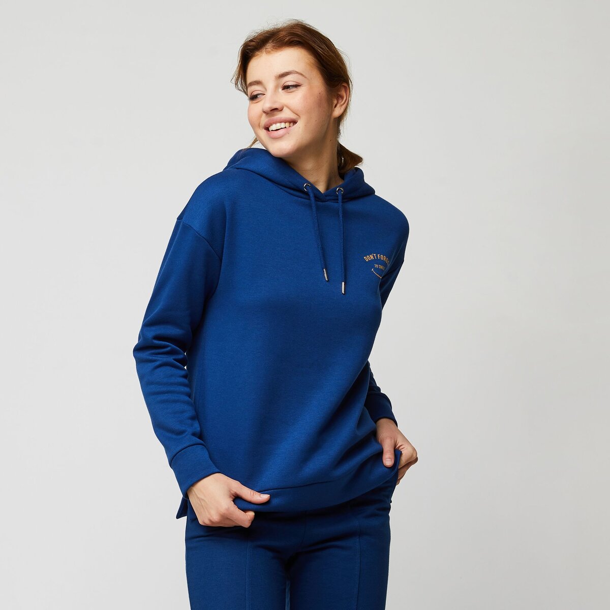 INEXTENSO Sweat de sport à capuche femme pas cher 