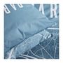 Voir la diapositive 2 : Today Parure de lit - TODAY - JAVA - 2 personnes - 240x220 cm - Coton - Imprimé Paris - Bleu