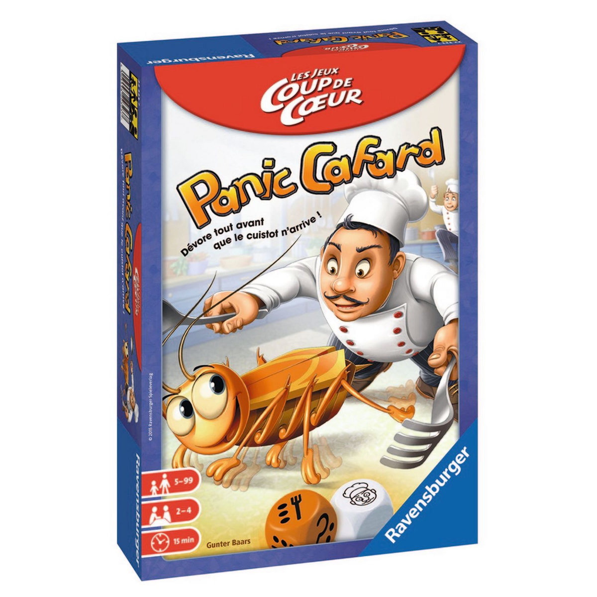 RAVENSBURGER Jeu Panic Cafard Coup de coeur