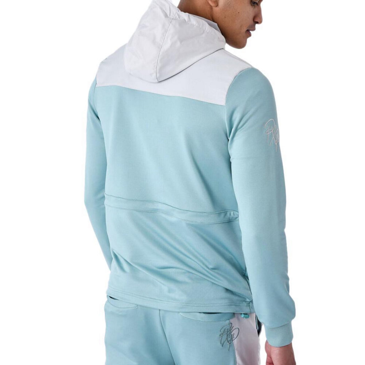 Project X Sweat à Capuche Blanc/ Homme Project X Paris Bicolore