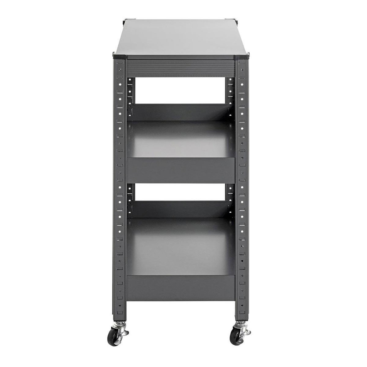 Paris Prix Desserte de Cuisine 3 Niveaux  Coppa  75cm Gris