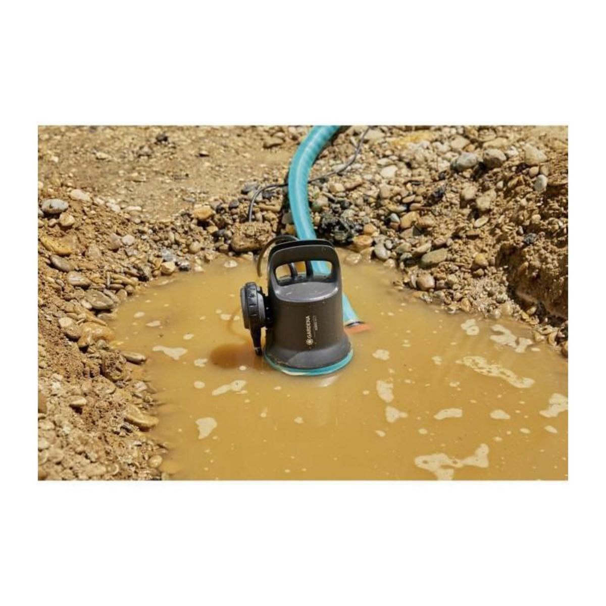 Gardena Pompe d'évacuation eaux chargées 9000