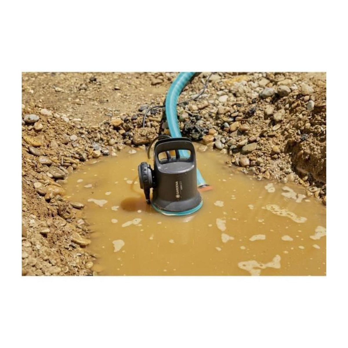 Gardena Pompe d'évacuation eaux chargées 9000