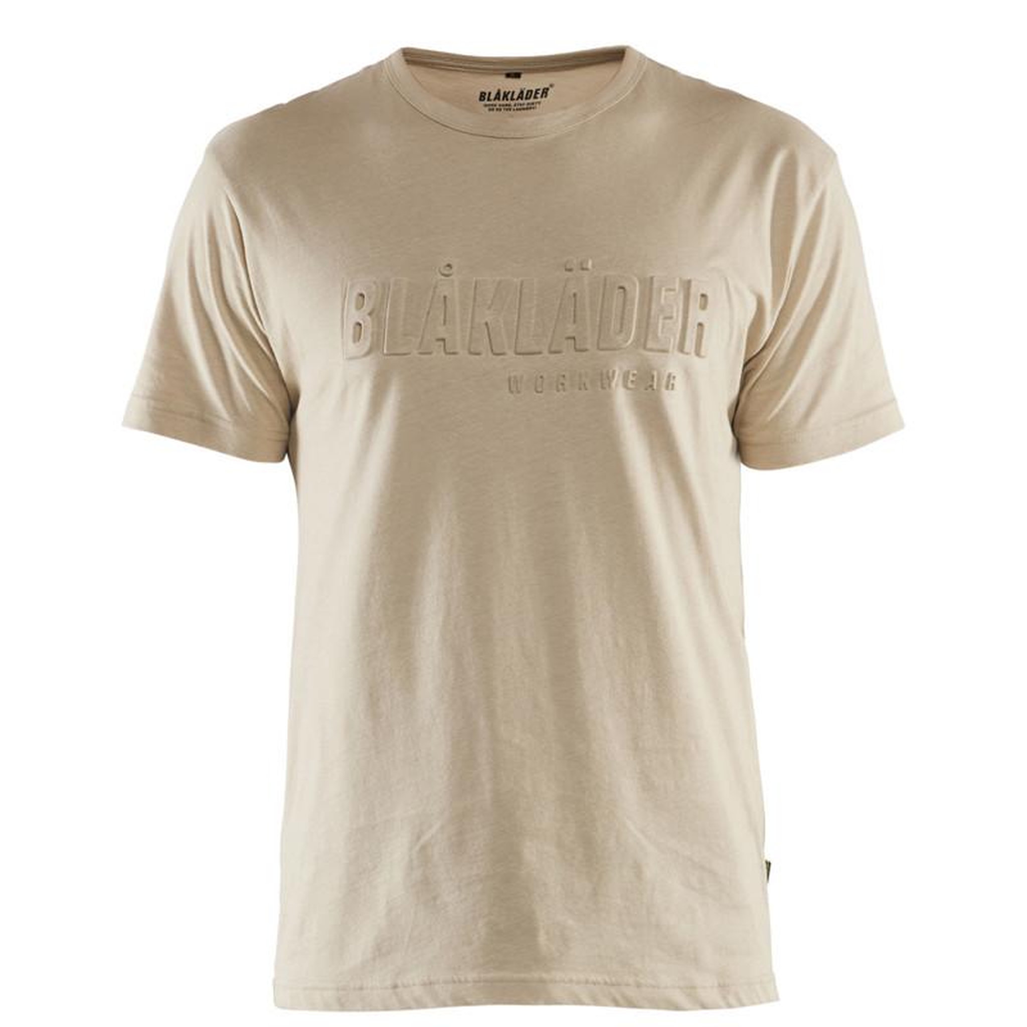 BLAKLADER T shirt imprimé 3D à manches courtes beige TXL BLÅKLÄDER 353110422509XL