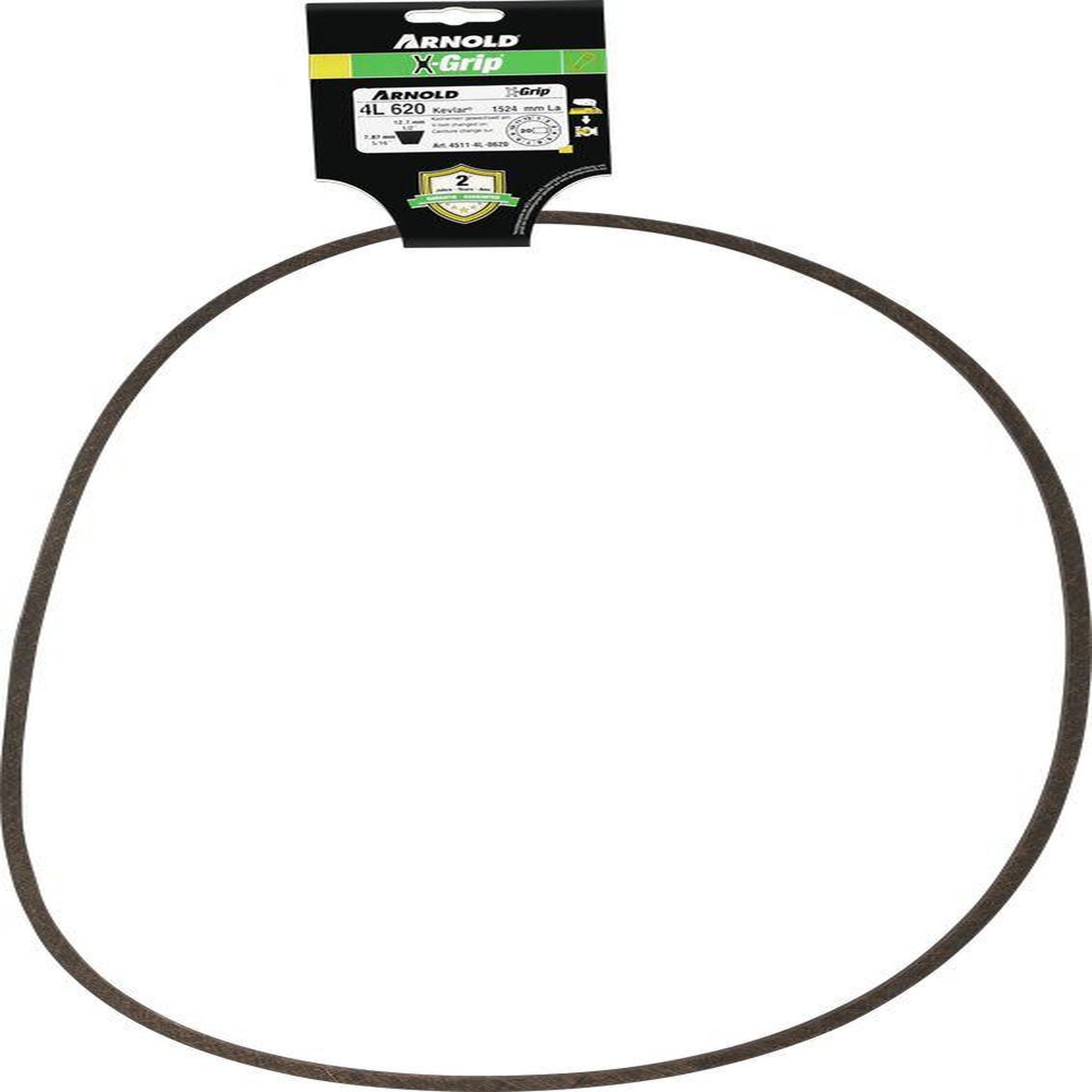 ARNOLD Courroie trapézoïdale x-grip v de type 4l620