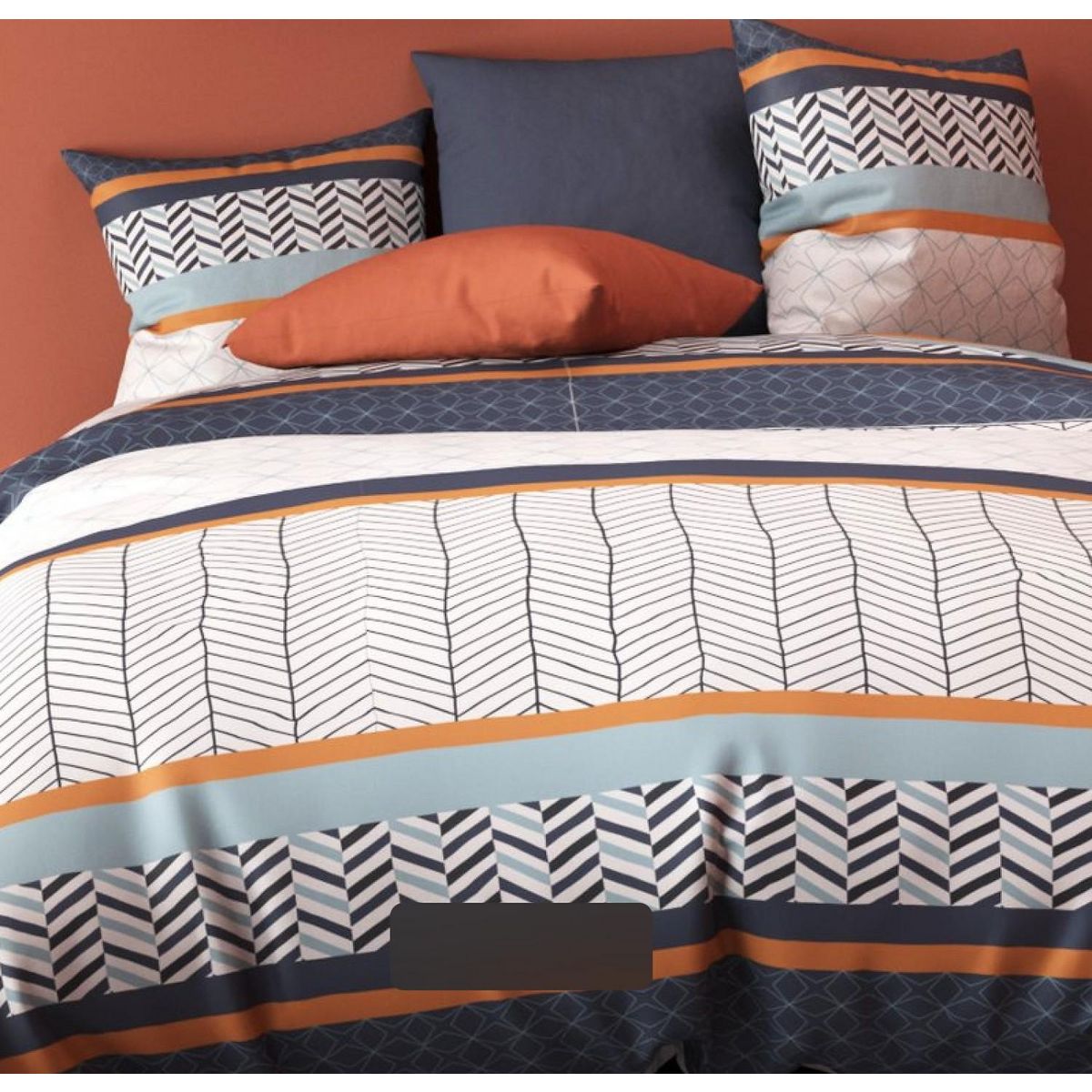 Les Ateliers du Linge Parure housse de couette 100%polyester gospy