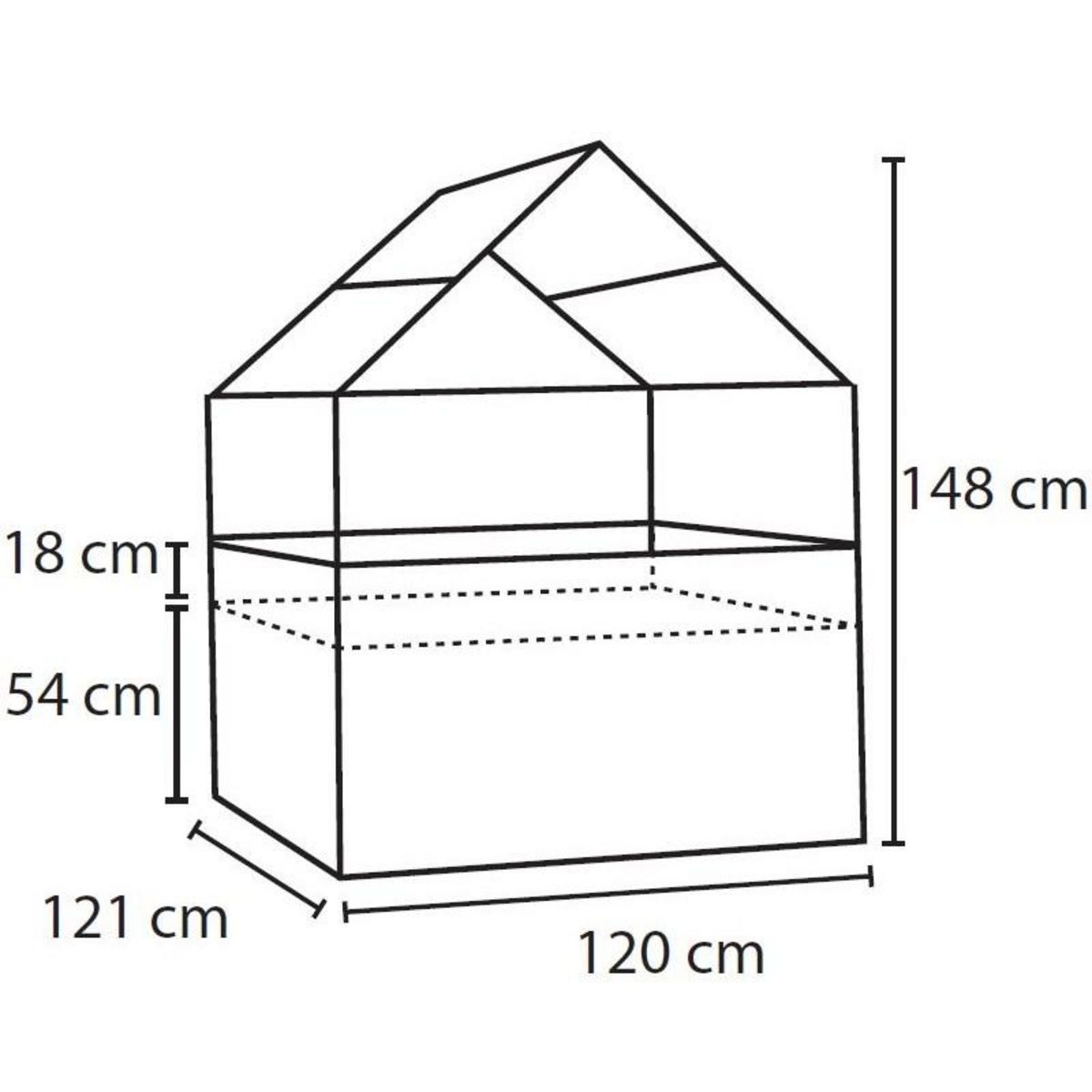 Canopia by PALRAM Mini-serre de jardin - Polycarbonate - 1,4m² - PLANT INN