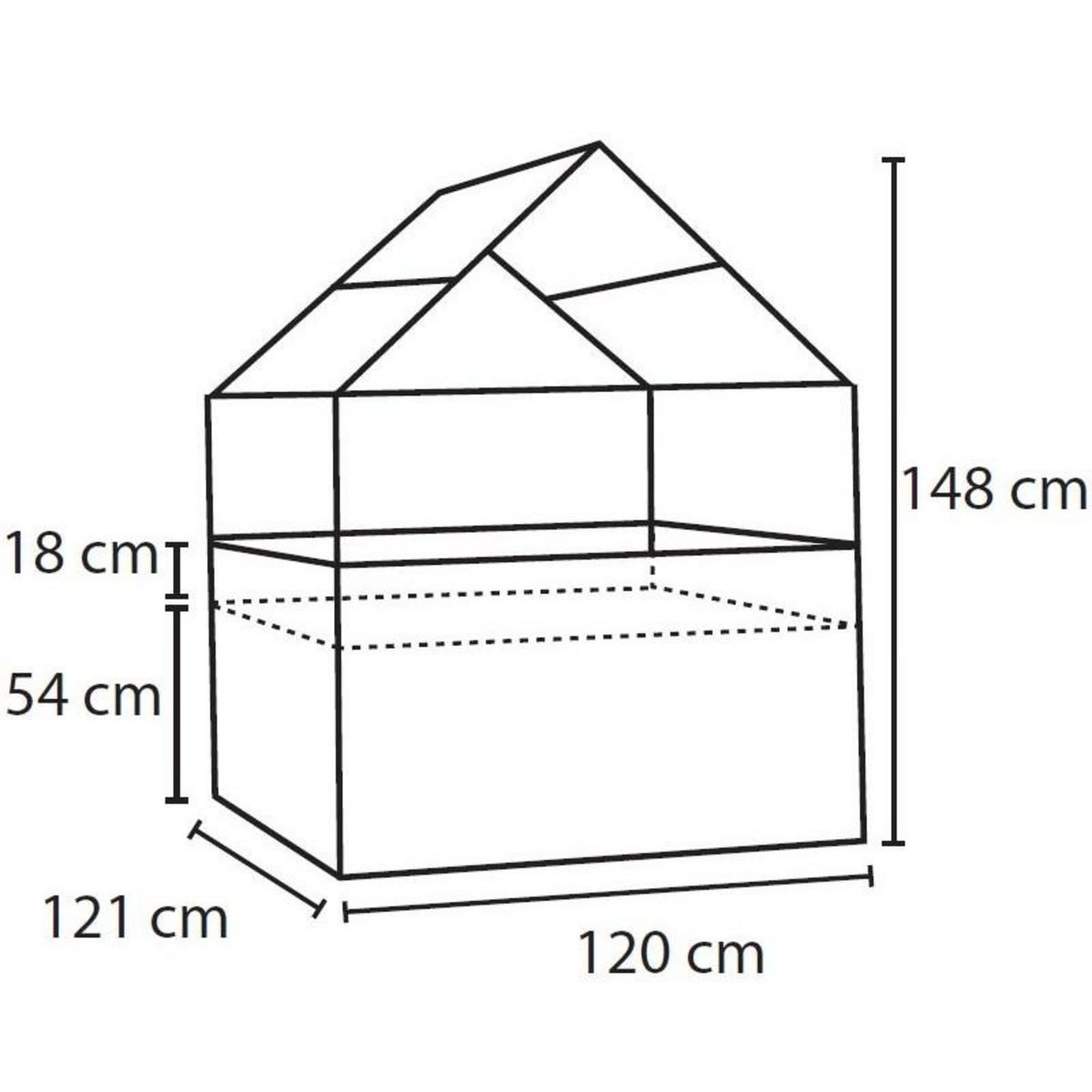 Canopia by PALRAM Mini-serre de jardin - Polycarbonate - 1,4m² - PLANT INN