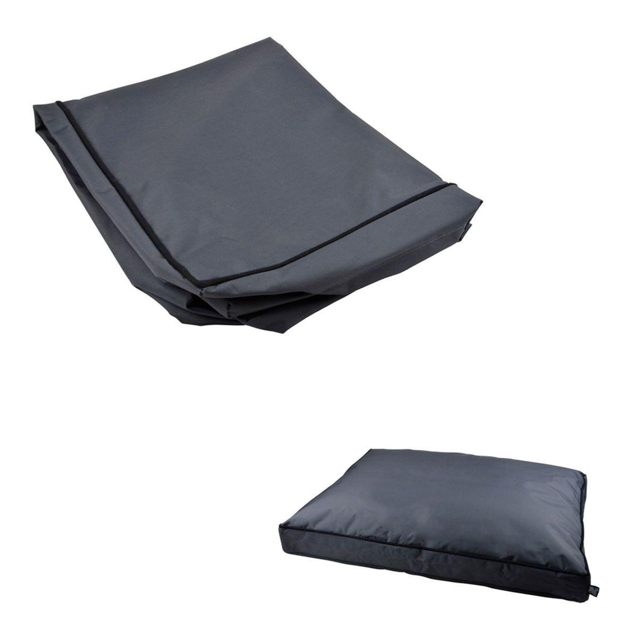 Voir la diapositive 1 : LOVE STORY Housse de coussin pour chien & chat  oxford  80cm anthracite
