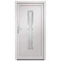 Voir la diapositive 3 : VIDAXL Porte d'entree blanc 98x190 cm PVC