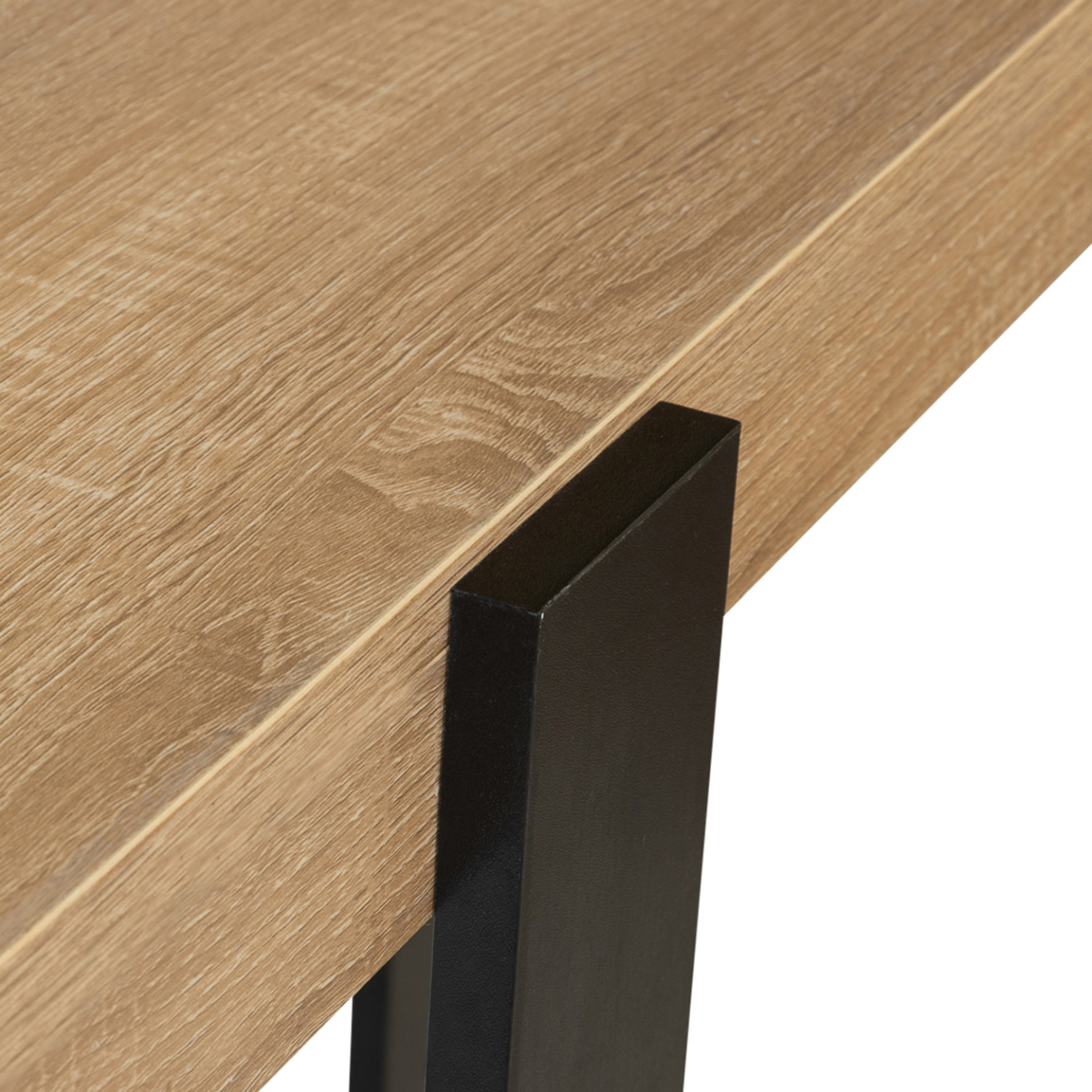 ID MARKET Console PHOENIX bois et noir