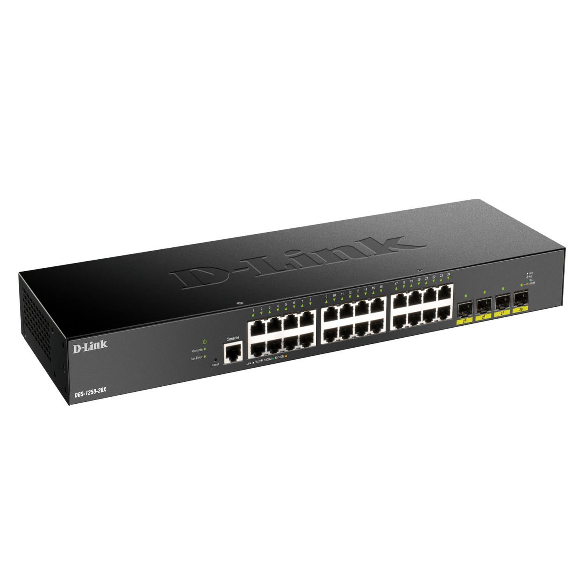 Voir la diapositive 3 : D-Link Switch réseau D-Link DGS 1250-28X L3 Lite Smart