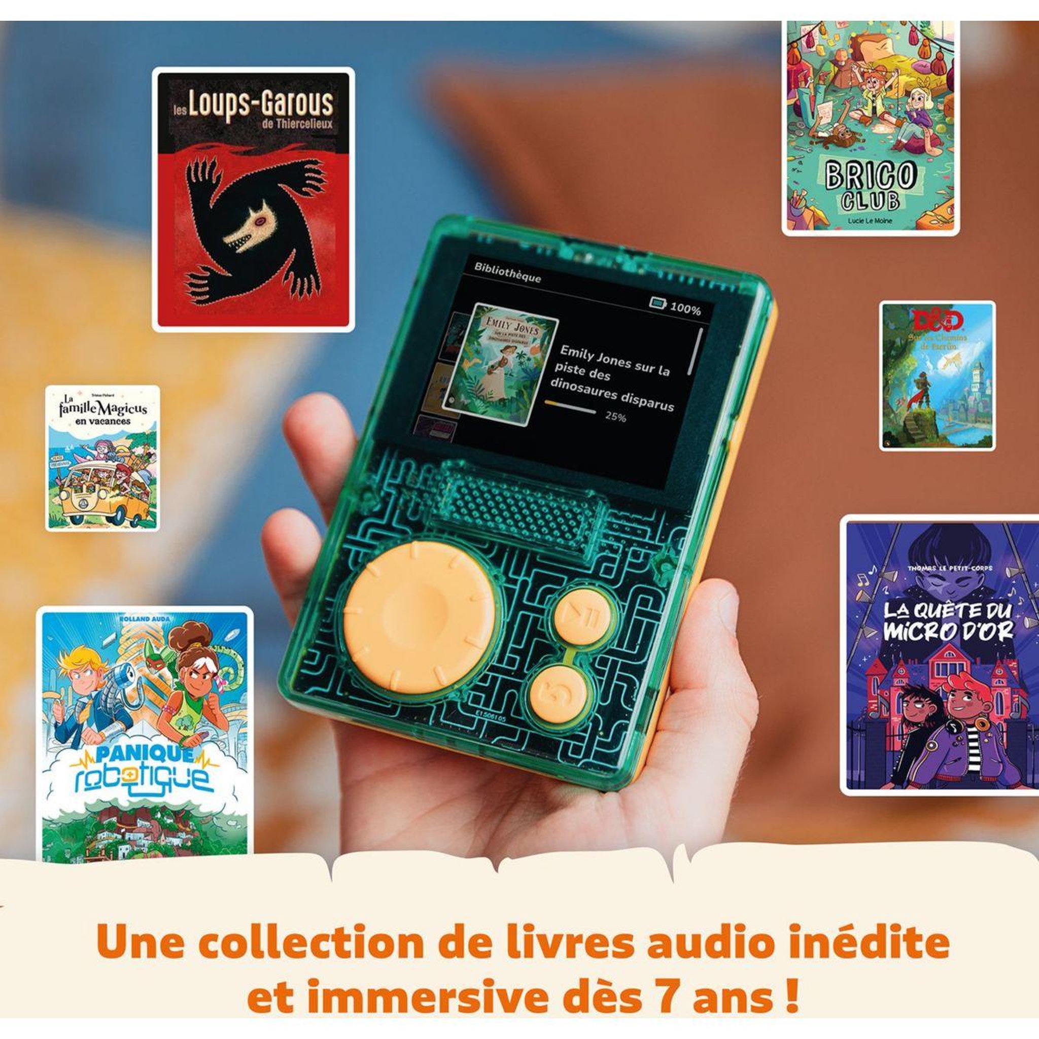 Voir la diapositive 5 : Lunii Boîte à histoires Ma fabrique à histoires FLAM