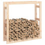 Voir la diapositive 4 : VIDAXL Support pour bois de chauffage 100x25x100 cm Bois de pin