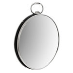 Paris Prix Miroir Mural Design  Eleganca  62cm Argent & Noir