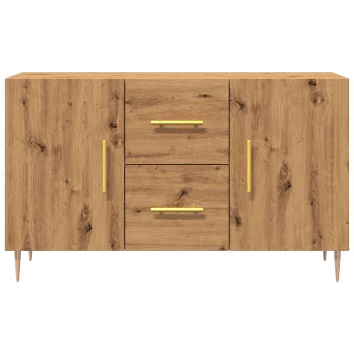 VIDAXL Buffet chene artisanal 100x36x60 cm bois d'ingenierie