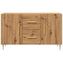 Voir la diapositive 4 : VIDAXL Buffet chene artisanal 100x36x60 cm bois d'ingenierie