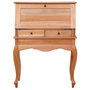 Voir la diapositive 3 : VIDAXL Bureau secretaire 78x42x103 cm Bois d'acajou massif