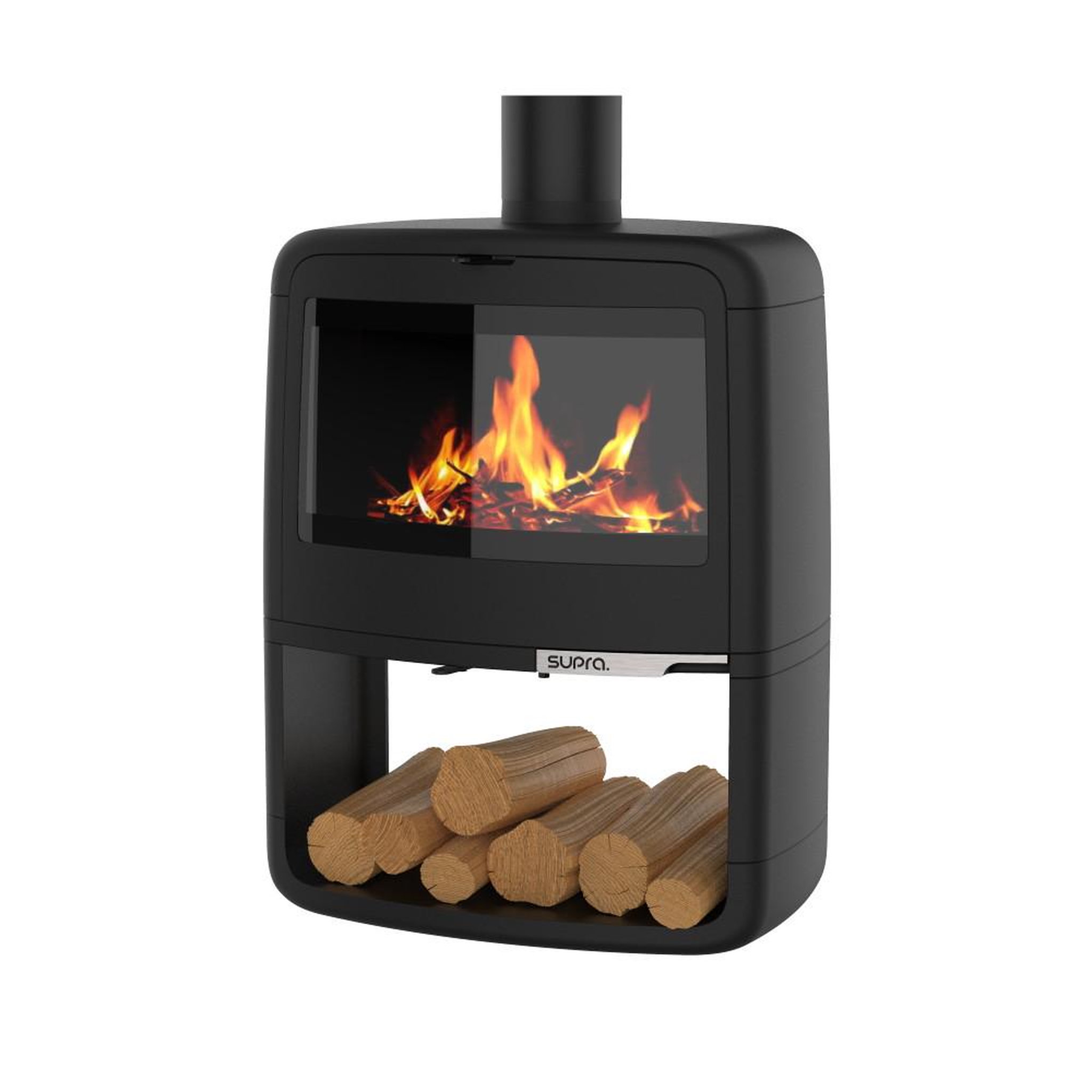 Supra Poêle à bois PAUL BUCHER 10KW en fonte - étanche - eco design