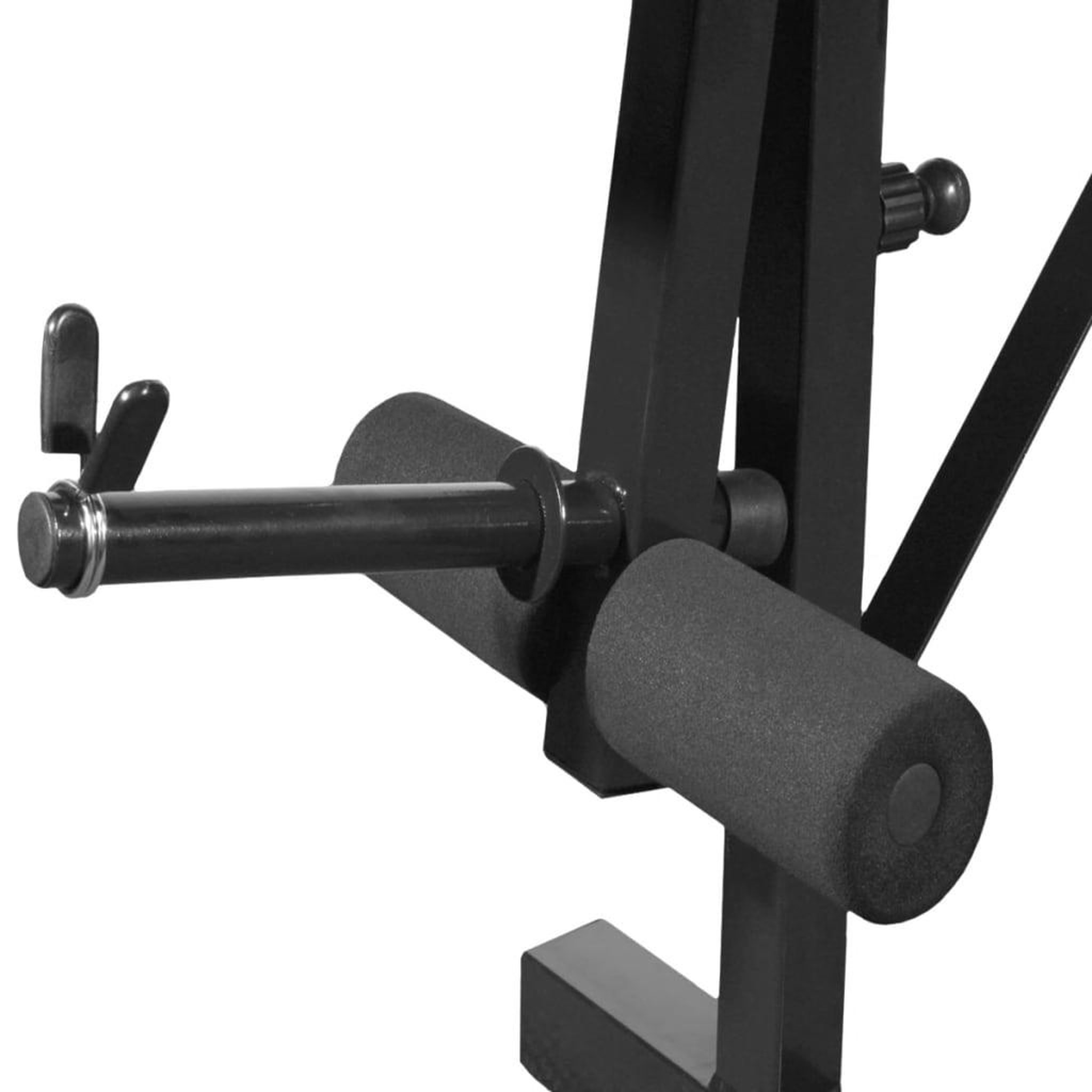Voir la diapositive 4 : VIDAXL Banc d'entraînement avec support de poids jeu d'halteres 60,5kg