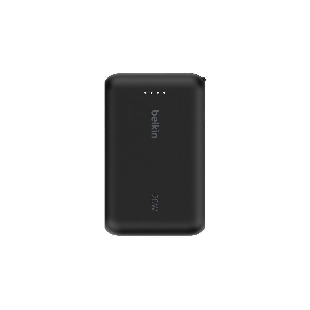 Belkin Batterie externe 10000 mAh avec cable USB-C intégre noir