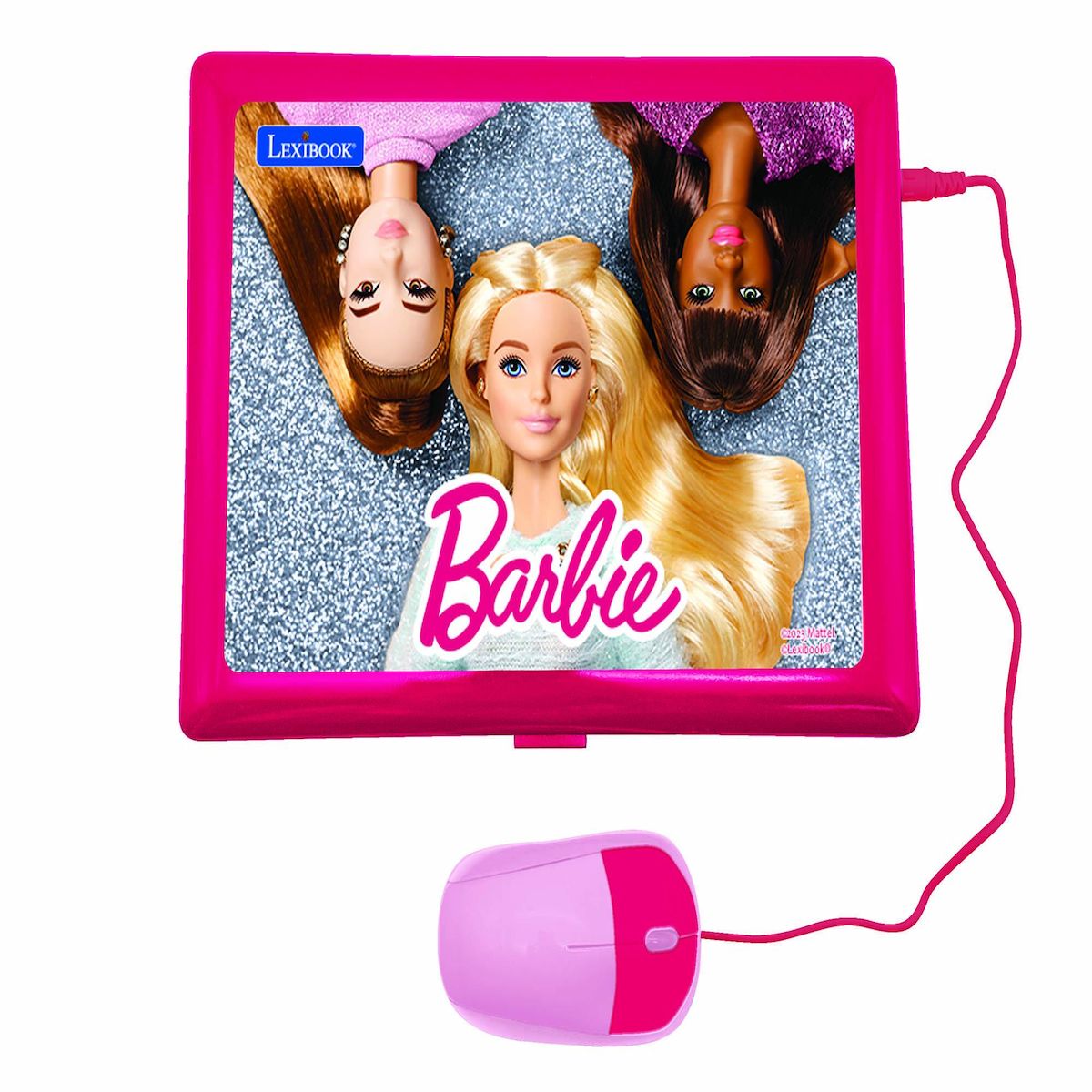 Lexibook Ordinateur portable éducatif bilingue Barbie (FR/EN)