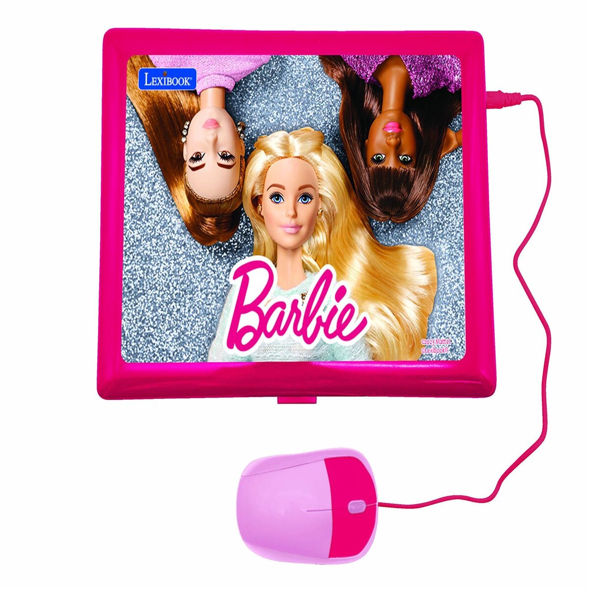 Lexibook Ordinateur portable éducatif bilingue Barbie (FR/EN)