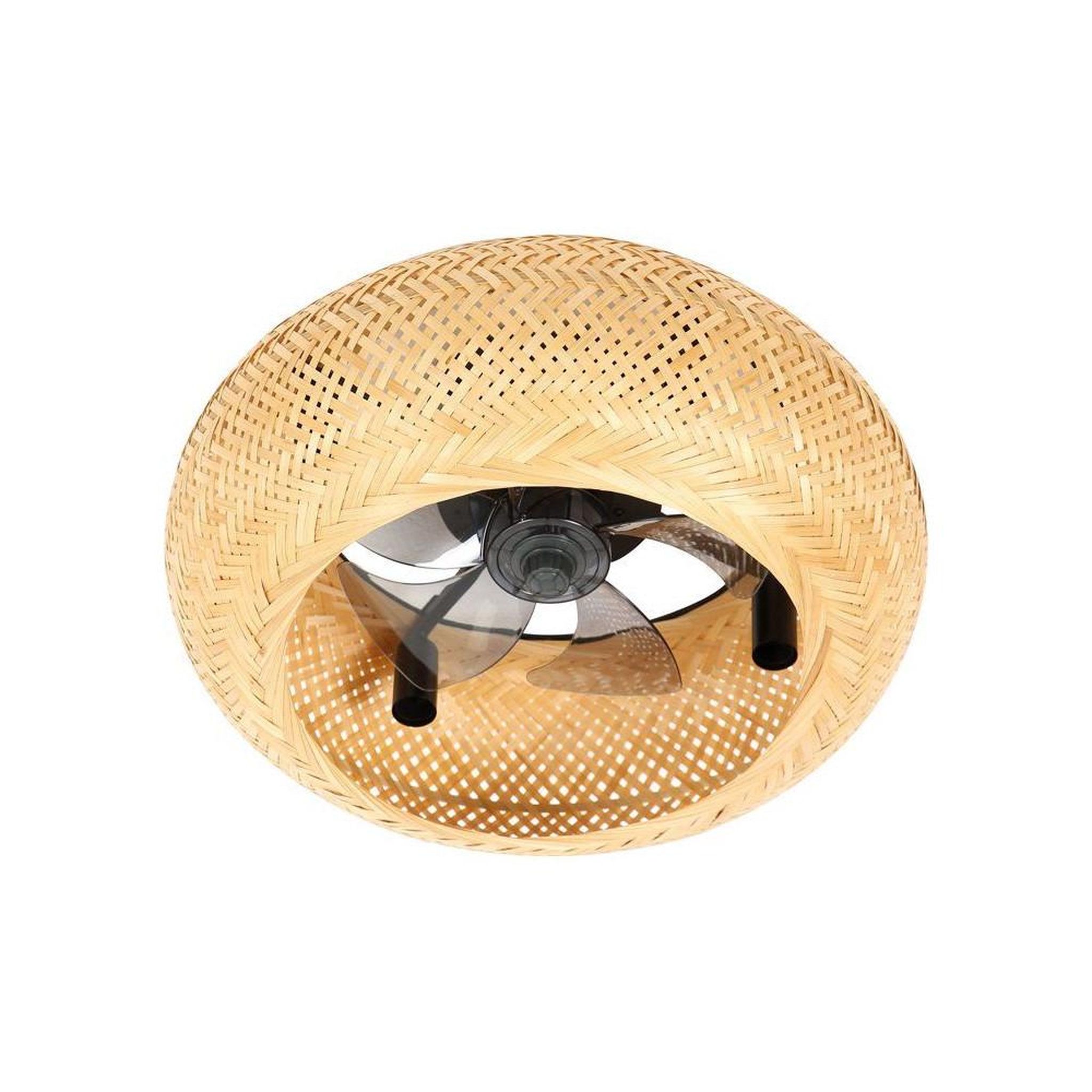 Farelek Ventilateur - Plafonnier - FARELEK - Canisséa Ø50 cm - 4xE27