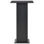 Voir la diapositive 3 : VIDAXL Table de bar Noir 60x60x110 cm