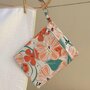 Voir la diapositive 6 : Petit Béguin Serviette de bain bébé + pochette Fleur