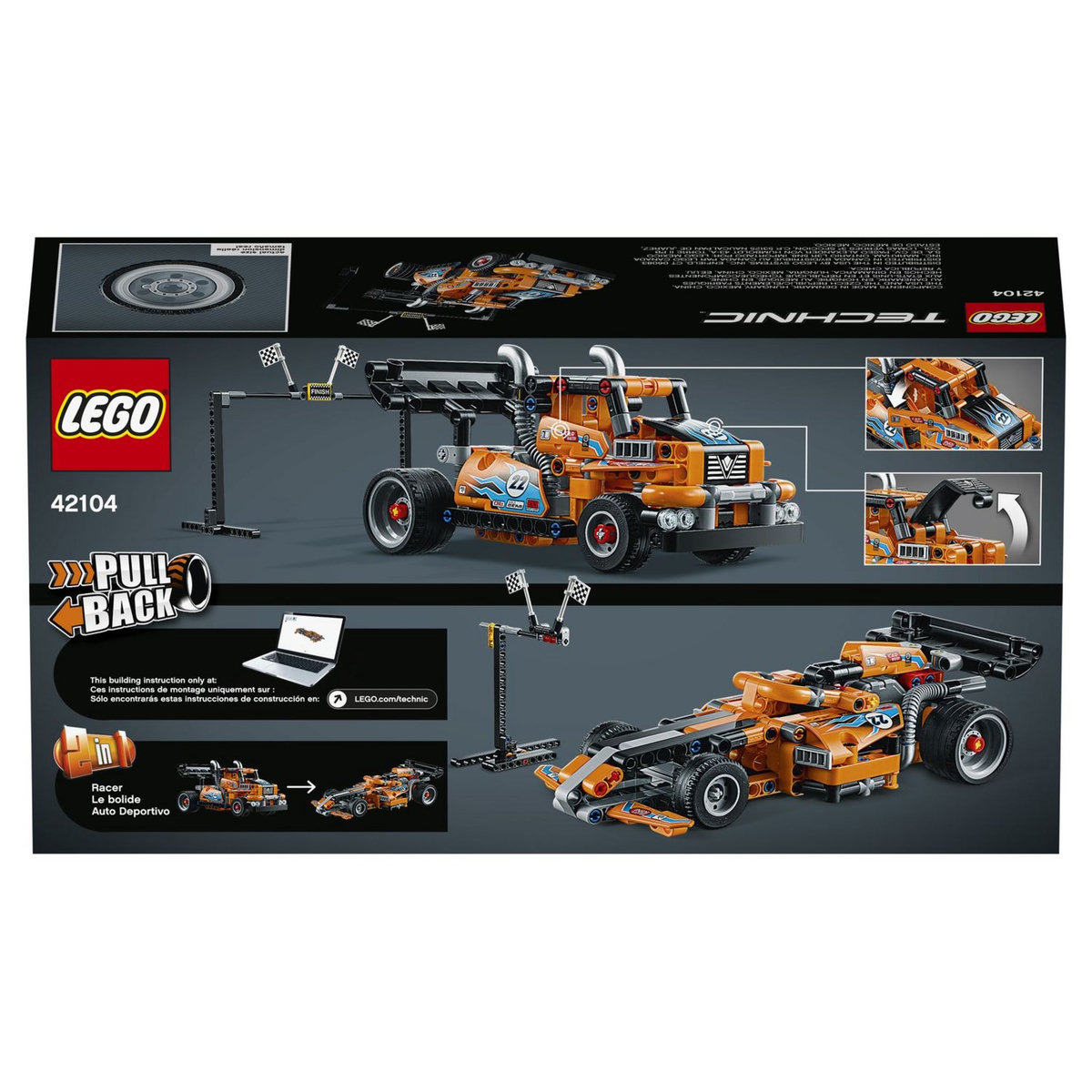 LEGO Technic 42104 - Le camion de course