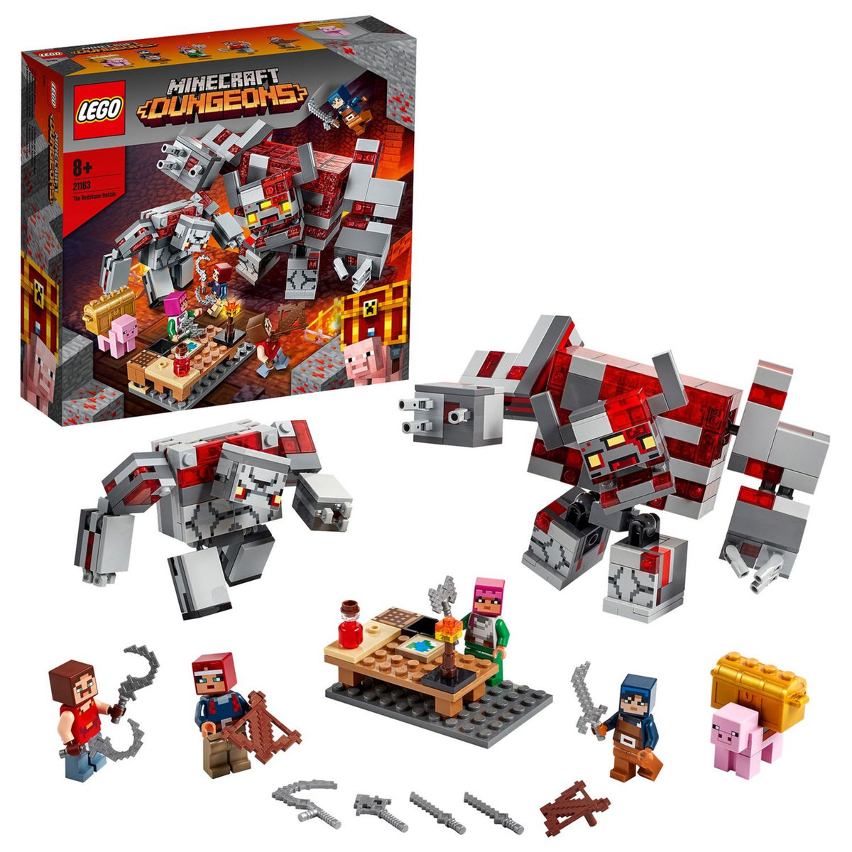 LEGO Minecraft 21163 - La bataille de la Pierre rouge